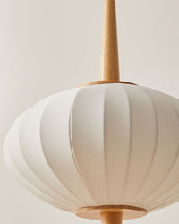 Lampadaire trépied en bois WOMO Flying Saucer - WM7136