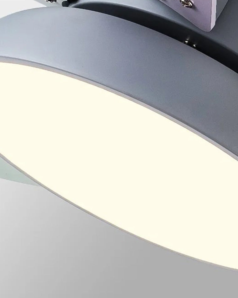 WOMO Kleine Deckenventilatorlampe WM5098