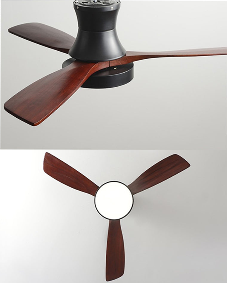 WOMO 3 Holzflügel Deckenventilator Lampe – WM5120