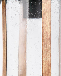 Applique murale rustique en verre texturé pour l'extérieur WOMO - WM9146