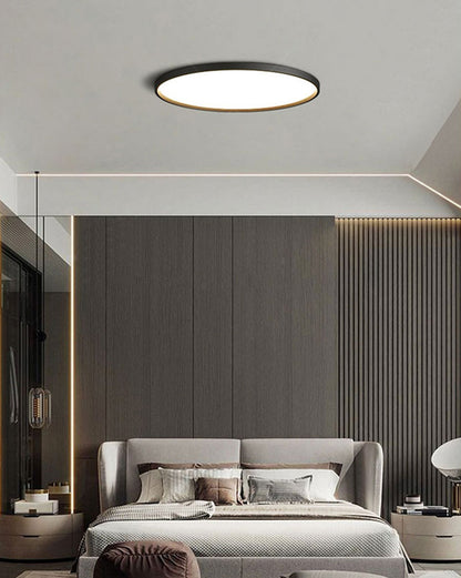 WOMO Flat Round Flush Mount Ceiling Light-WM1024