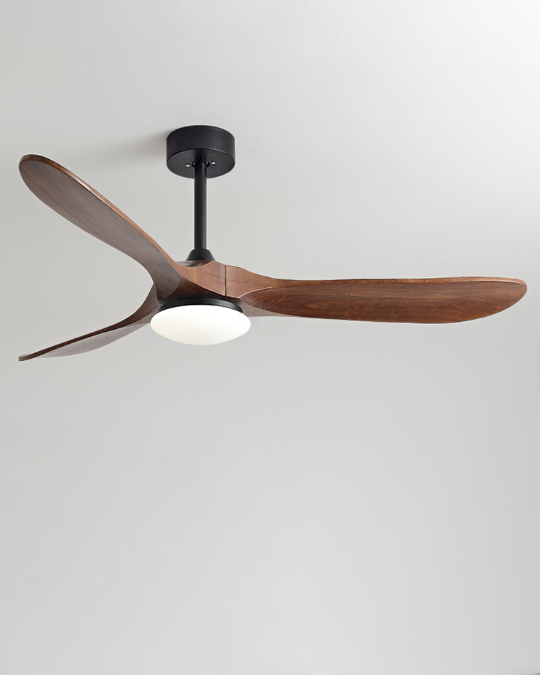 WOMO Propeller-Deckenventilatorlampe aus Holz-WM5008