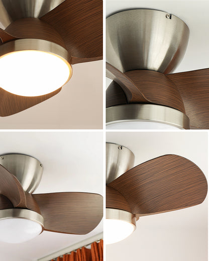 WOMO 22 Inch Low Profile Ceiling Fan Lamp - WM5148