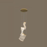 WOMO Breeze Dimmbarer Acryl-Kronleuchter-WM2158
