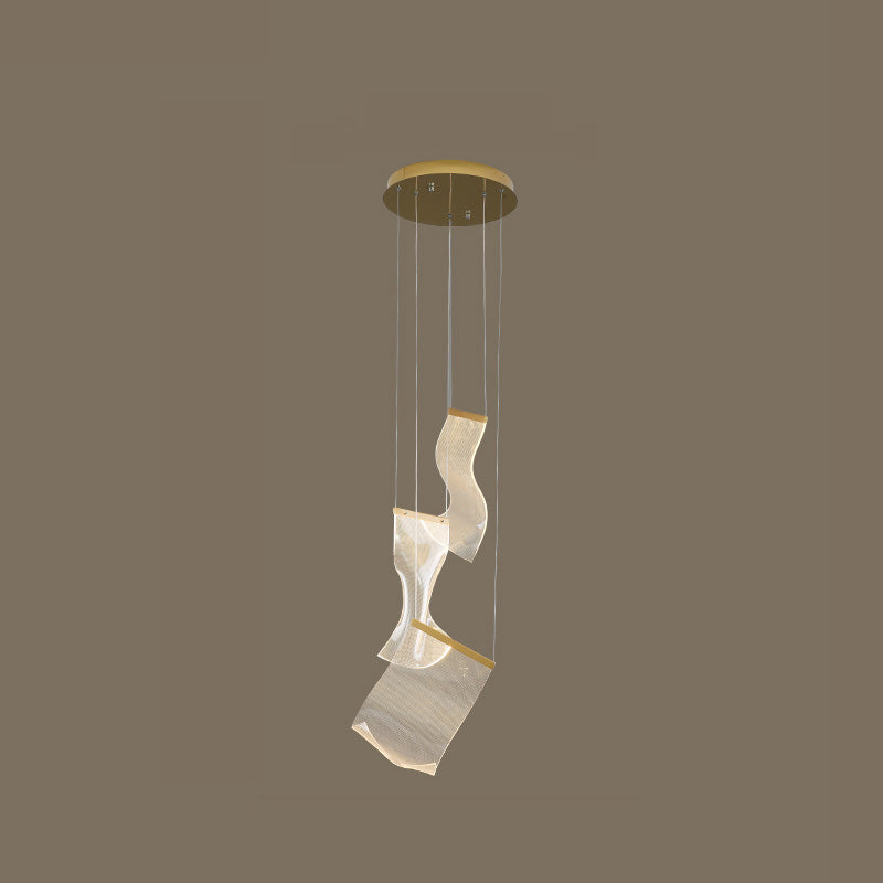 WOMO Breeze Dimmbarer Acryl-Kronleuchter-WM2158