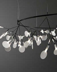 WOMO Design Kronleuchter Rund Wohnzimmer-WM2435