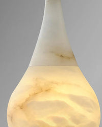 WOMO Alabaster-Tropfen Pendelleuchte-WM2901