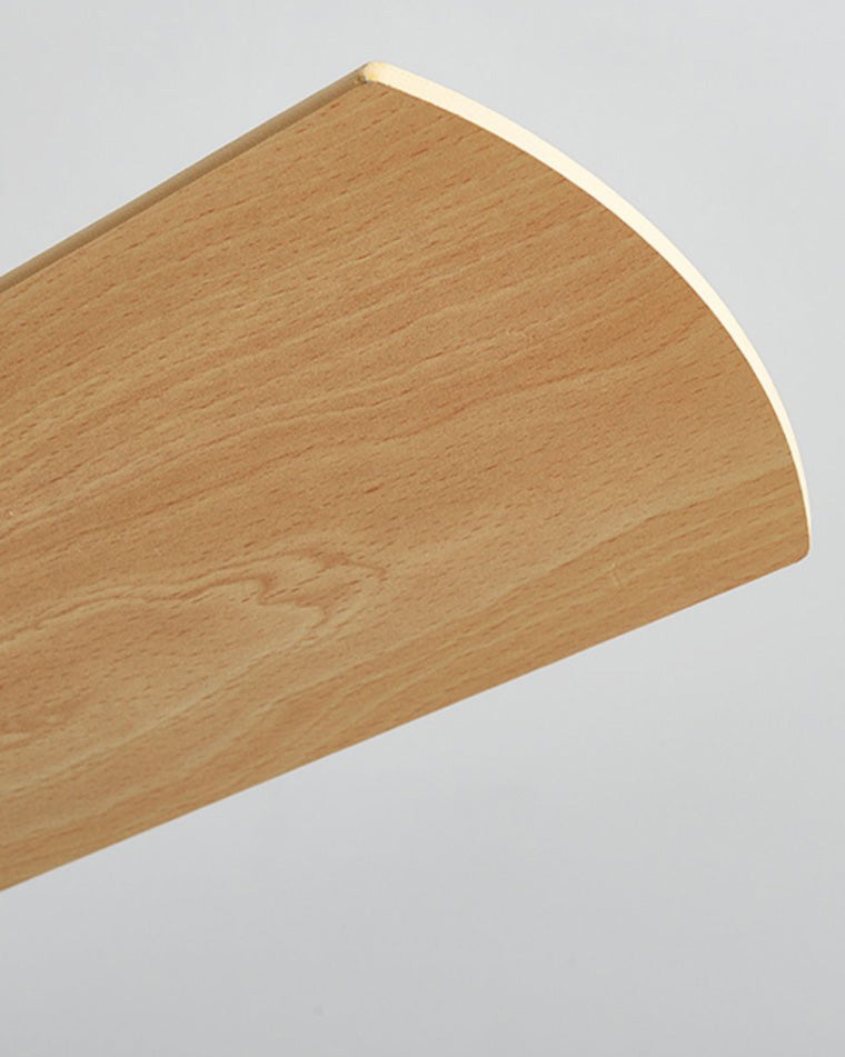 WOMO Flache Deckenventilatorlampe aus Holz-WM5014