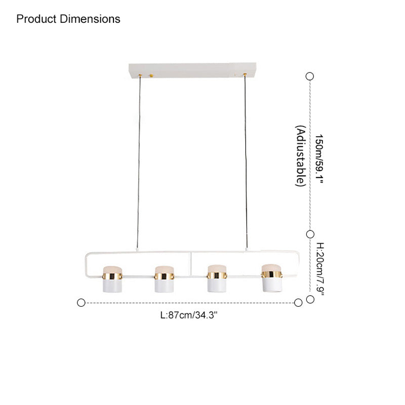 WOMO Linear Spotlight Küchenpendelleuchte-WM2019