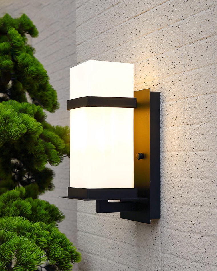 WOMO Outdoor Wall Light made of Frosted Glass - WM9202