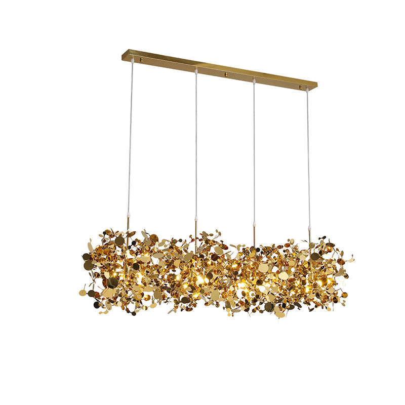 WOMO Cluster Pendant Light Silver Gold Dining Table Modern-WM2042