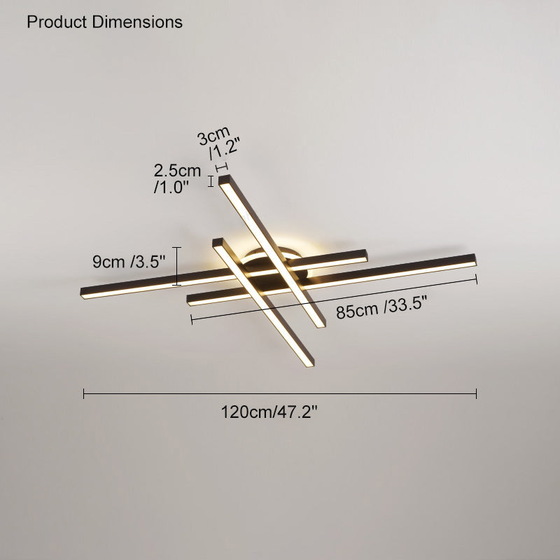 WOMO Integrated LED Ceiling Light with Flush Mounting - WM1008