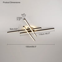 WOMO Integrierte LED-Deckenleuchte mit Unterputzmontage-WM1008