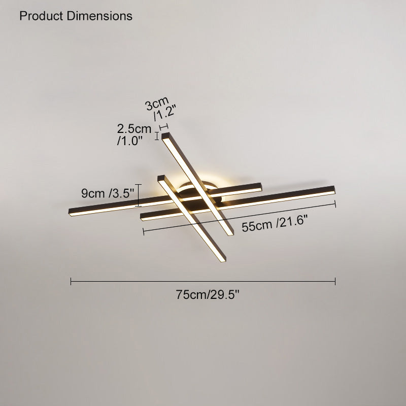 WOMO Integrated LED Ceiling Light with Flush Mounting - WM1008