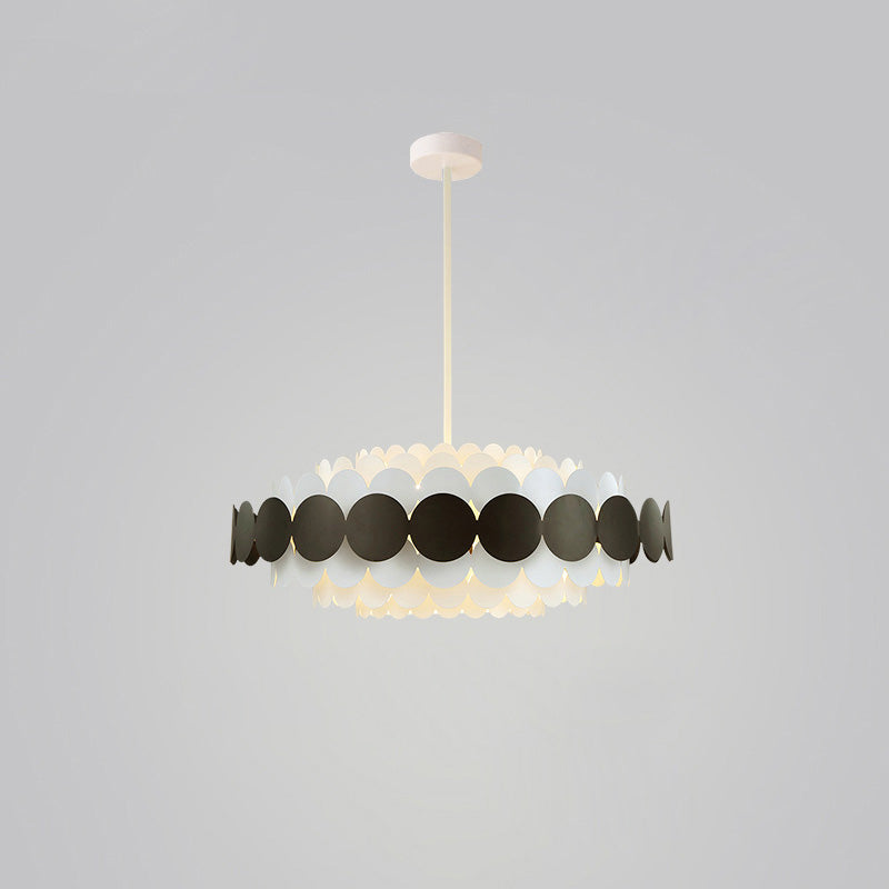 WOMO Scandi Scalloped Lustre Rond-WM2140
