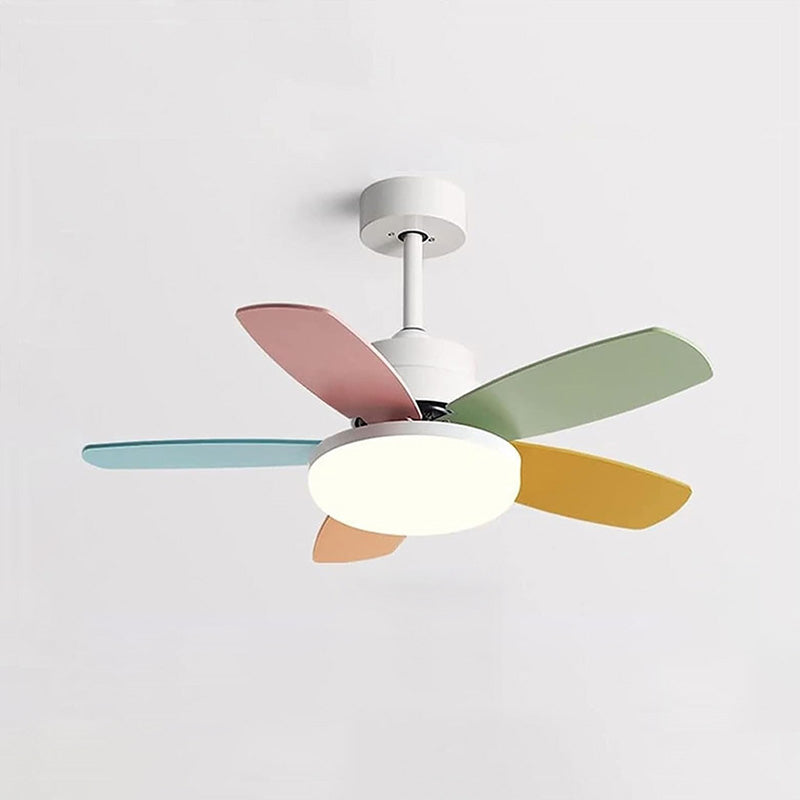 WOMO 5-Klingen Scandi Deckenventilator Lampe-WM5089