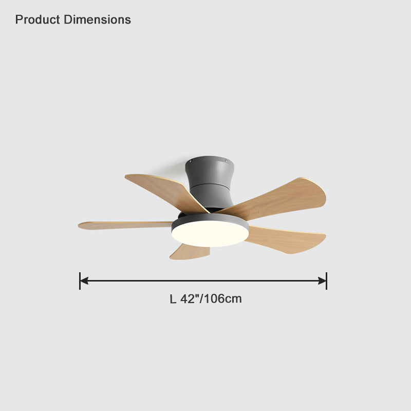 Ventilateur de Plafond Plat avec Lumière WOMO Scandi-WM5086