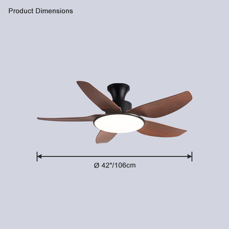 WOMO 42 Flache Deckenventilatorlampe-WM5020