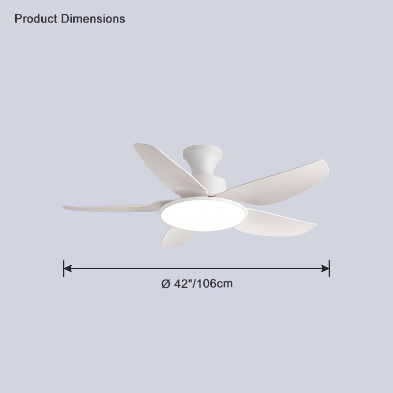 WOMO 42 Flache Deckenventilatorlampe-WM5020