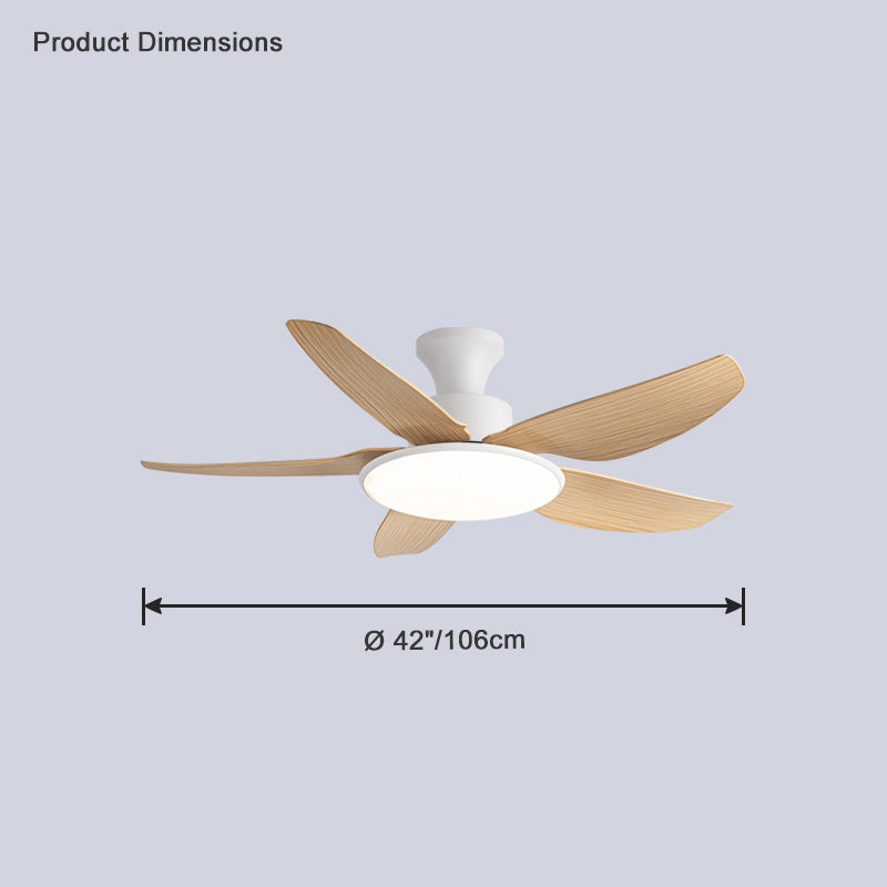 WOMO 42 Flache Deckenventilatorlampe-WM5020