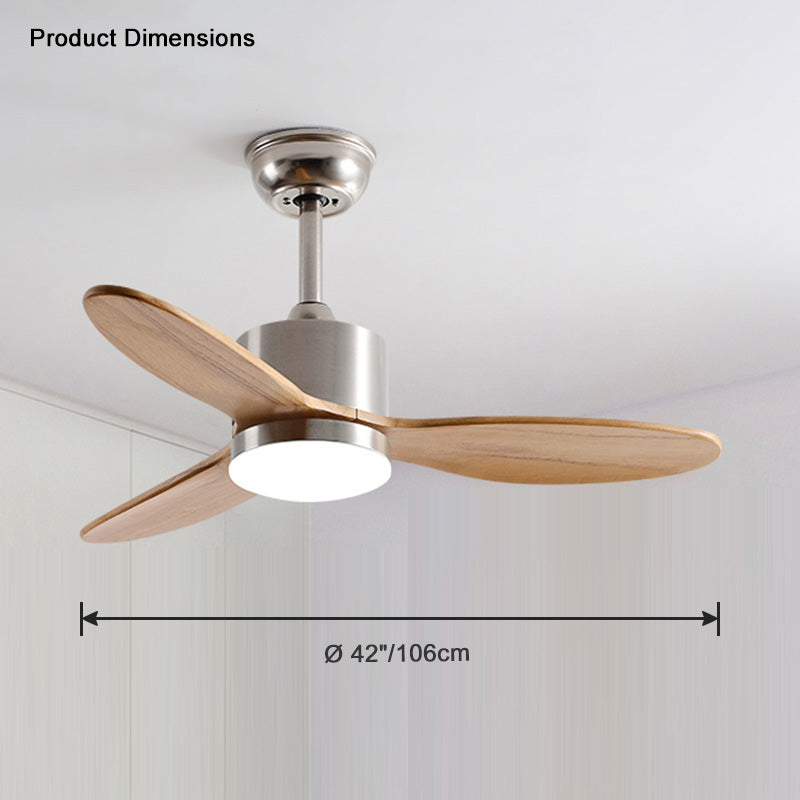 WOMO Mid Century Modern Deckenventilatorlampe-WM5034