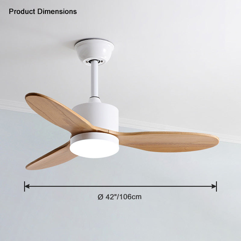 WOMO Mid Century Modern Deckenventilatorlampe-WM5034