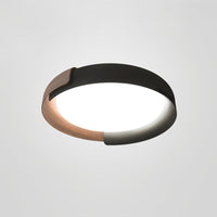 WOMO Plafonnier Rond Veinage Noyer-WM1018
