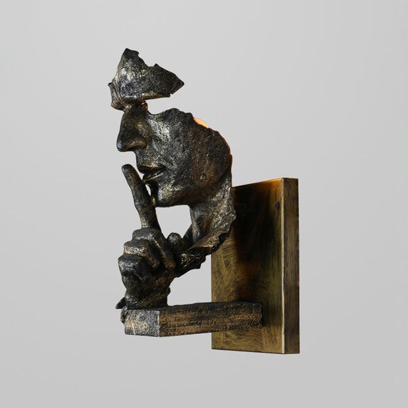 WOMO Silence Gesture Skulpturale Wandleuchte-WM6023