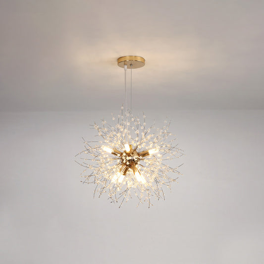 WOMO Dandelion Starburst Crystal Chandelier-WM2004