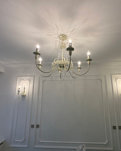WOMO French Candelabra Crystal Chandelier-WM2398