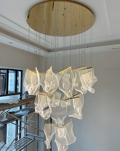 WOMO Breeze Dimmable Acrylic Chandelier-WM2158