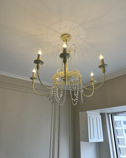WOMO French Candelabra Crystal Chandelier-WM2398