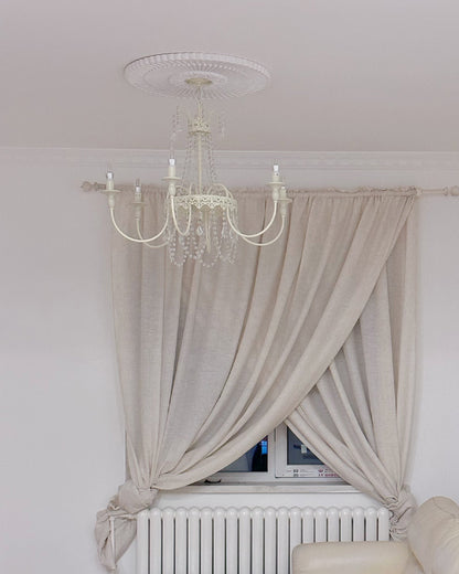 WOMO French Candelabra Crystal Chandelier-WM2398