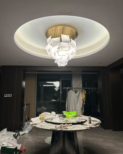 WOMO Breeze Dimmable Acrylic Chandelier-WM2158