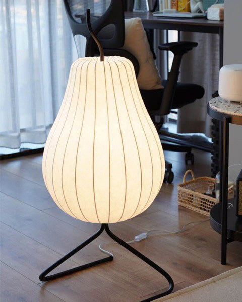 WOMO Birnenlaterne Seiden-Stehlampe-WM7126