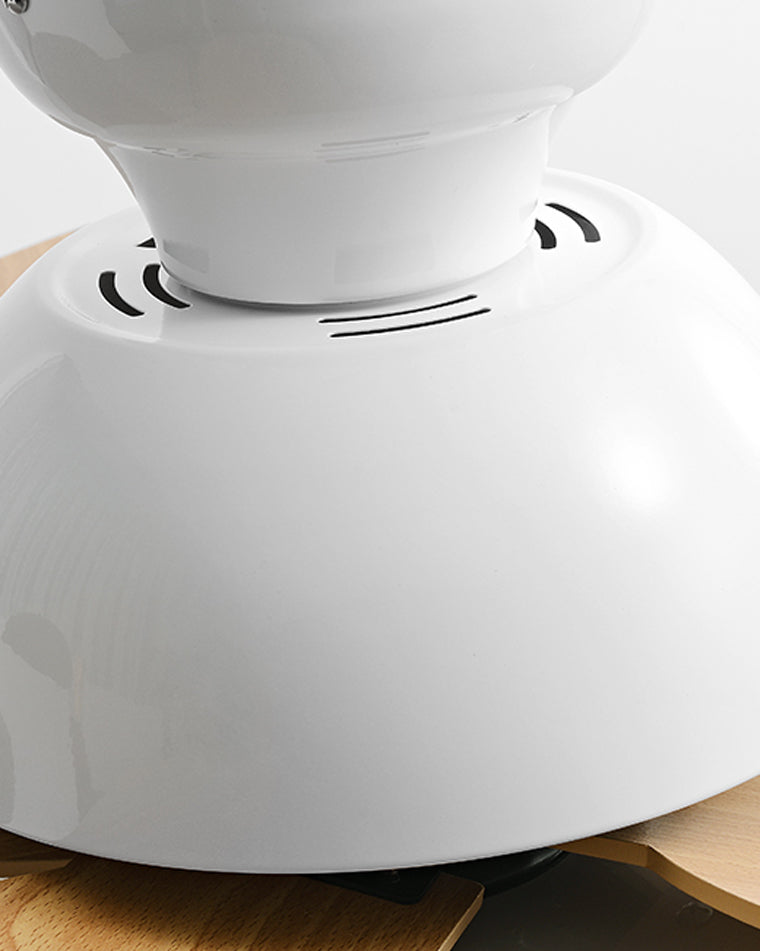 WOMO Scandi Wood Ceiling Fan Lamp-WM5004