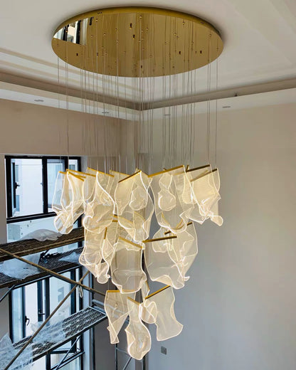 WOMO Breeze Dimmable Acrylic Chandelier-WM2158