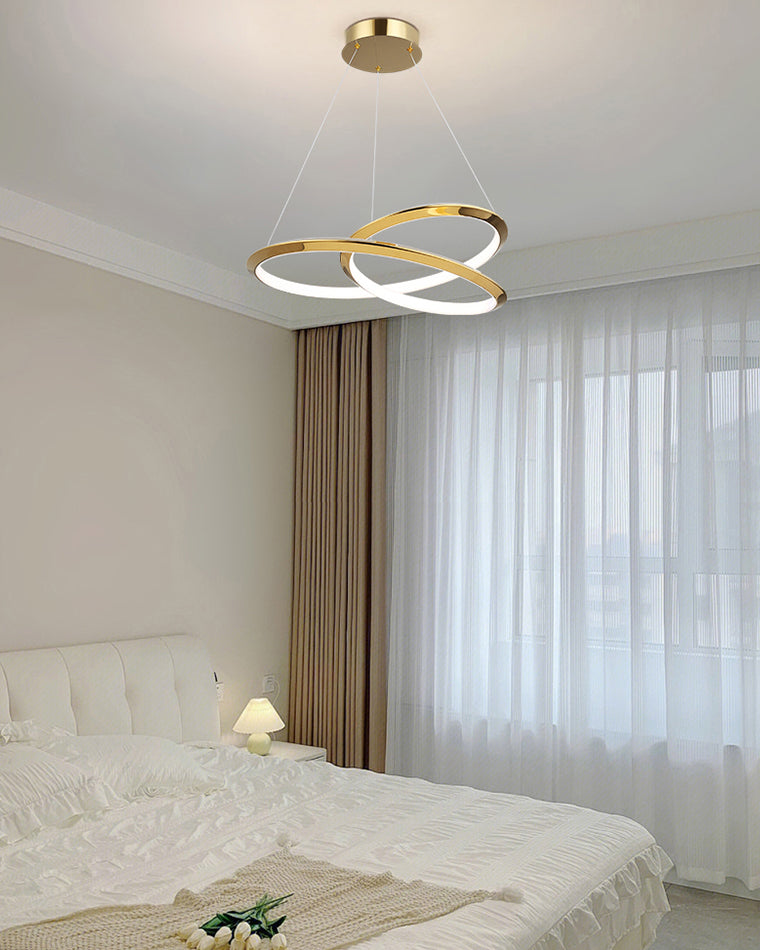 WOMO Gold Swirl Kronleuchter – WM2707