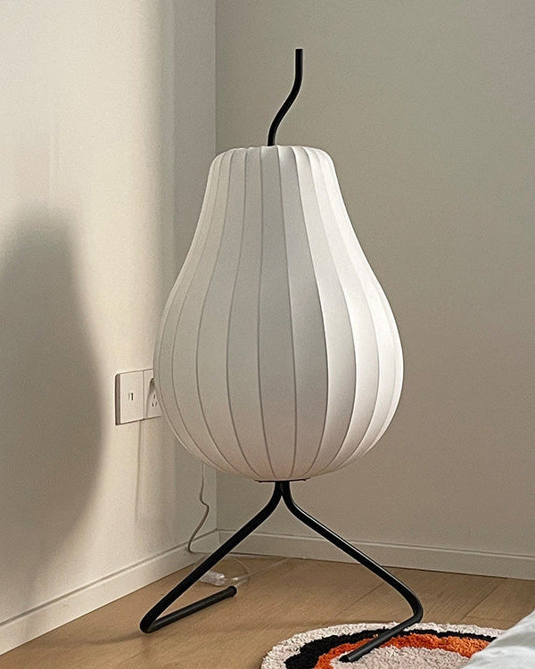 WOMO Birnenlaterne Seiden-Stehlampe-WM7126