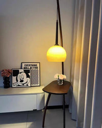 Suspension WOMO en bois avec tablette WM7130