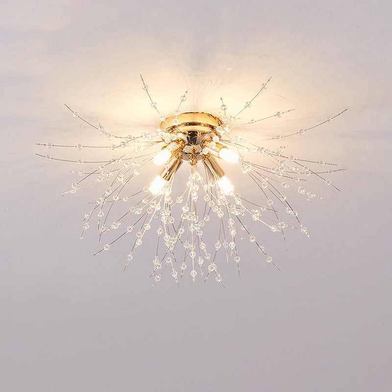 WOMO Dandelion Crystal Ceiling Light WM1014