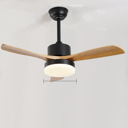 WOMO 3 Wood Blade Ceiling Fan Lamp - WM5174