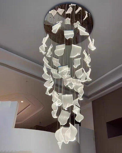 WOMO Breeze Dimmable Acrylic Chandelier-WM2158