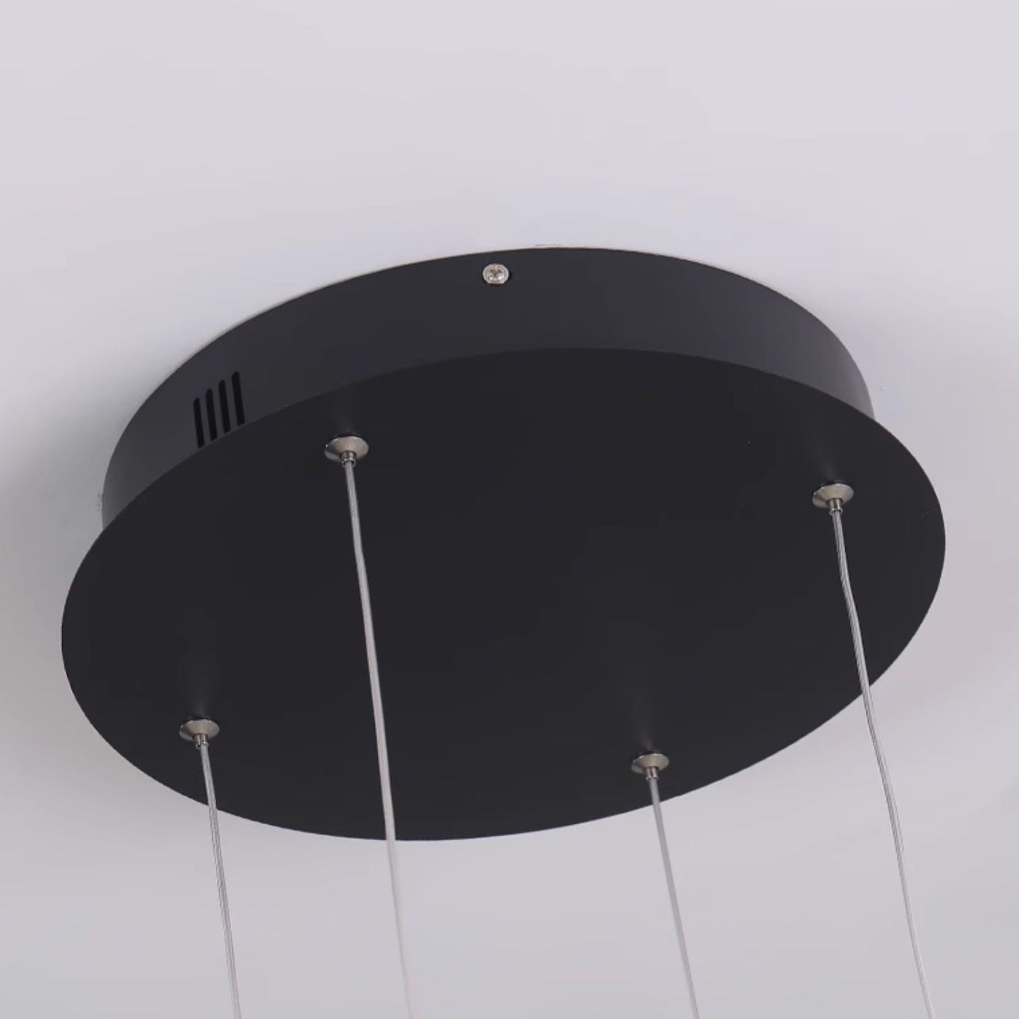 WOMO Wohnzimmer Pendelleuchte Kronleuchter Ring mit Fernbedienung-WM2003