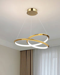 WOMO Gold Swirl Kronleuchter – WM2707