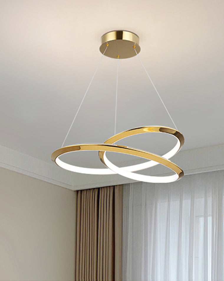 WOMO Gold Swirl Kronleuchter – WM2707
