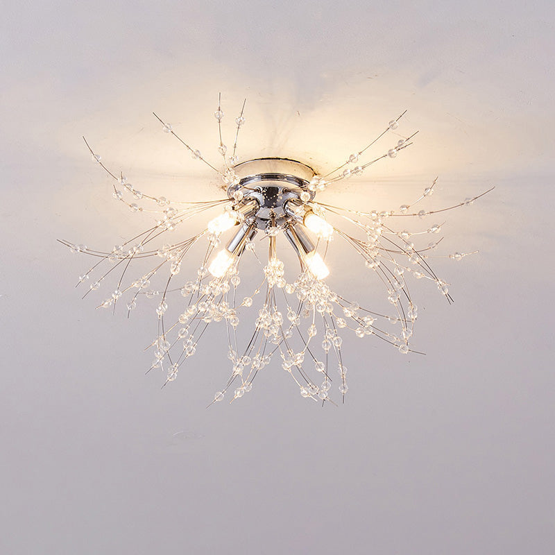 WOMO Dandelion Crystal Ceiling Light WM1014