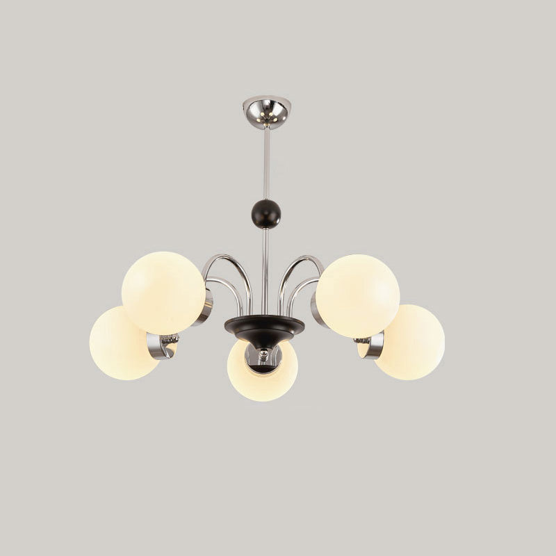 WOMO Mid Century Kronleuchter Glaskugeln-WM2304