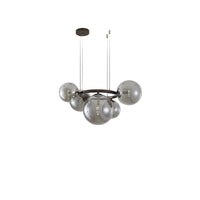 WOMO Chandelier with Colored Glass Balls-WM2253