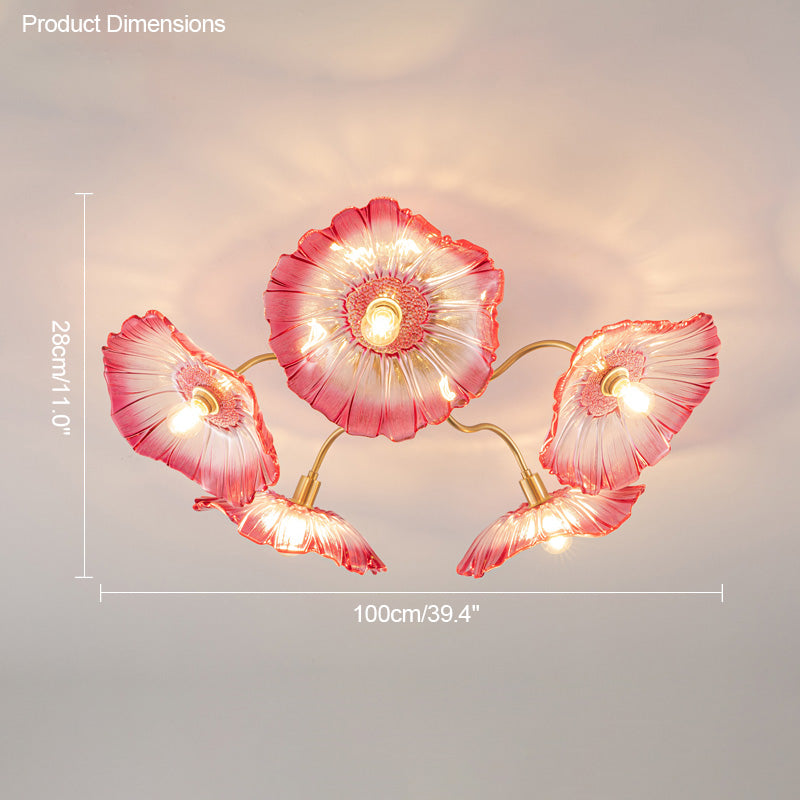 WOMO Lotus Leaf Ceiling Light WM1026